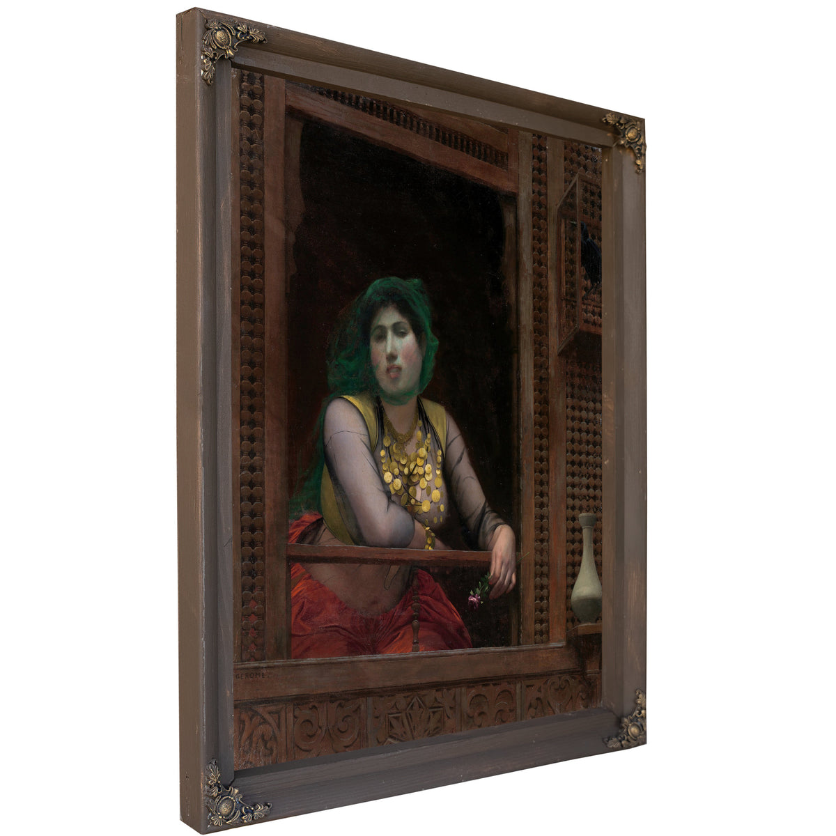 Woman a Balcony 188788 By Jean Leon Gerome