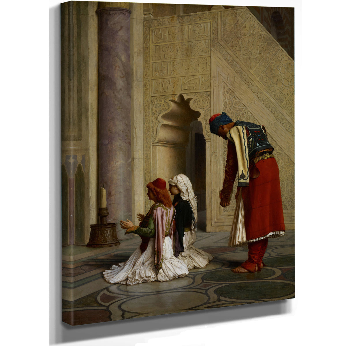 Young Greeks the Mosque 1865 By Jean Leon Gerome