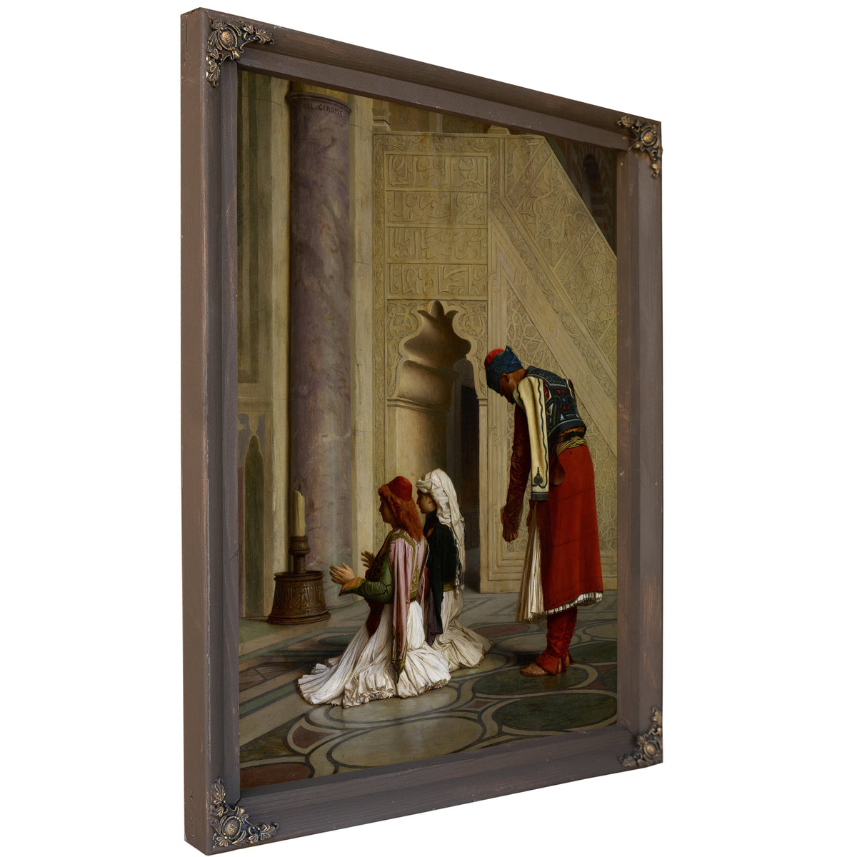 Young Greeks the Mosque 1865 By Jean Leon Gerome