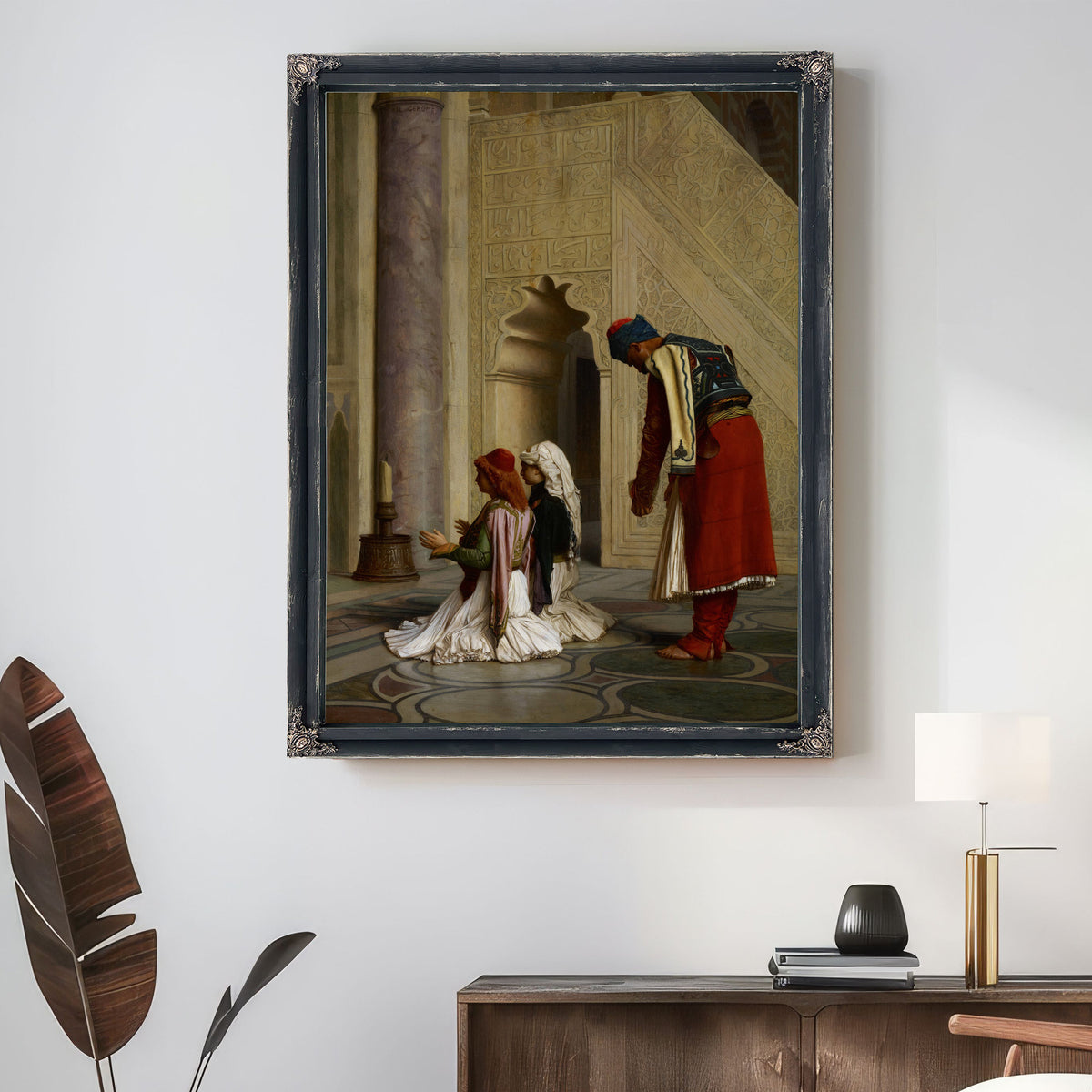 Young Greeks the Mosque 1865 By Jean Leon Gerome