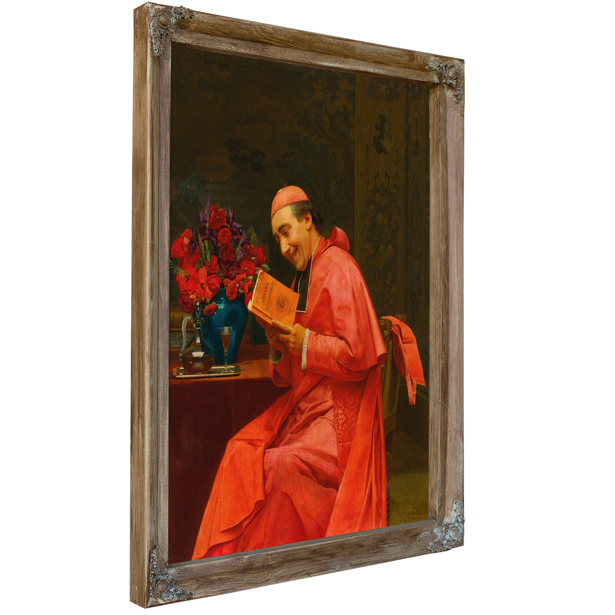 An Amusing Read By Jehan Georges Vibert