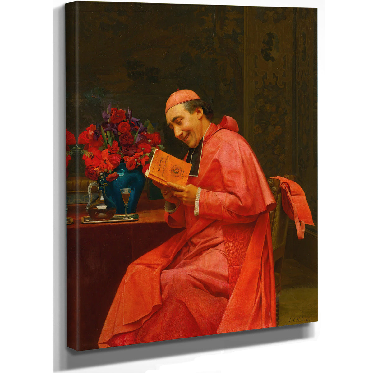 An Amusing Read By Jehan Georges Vibert