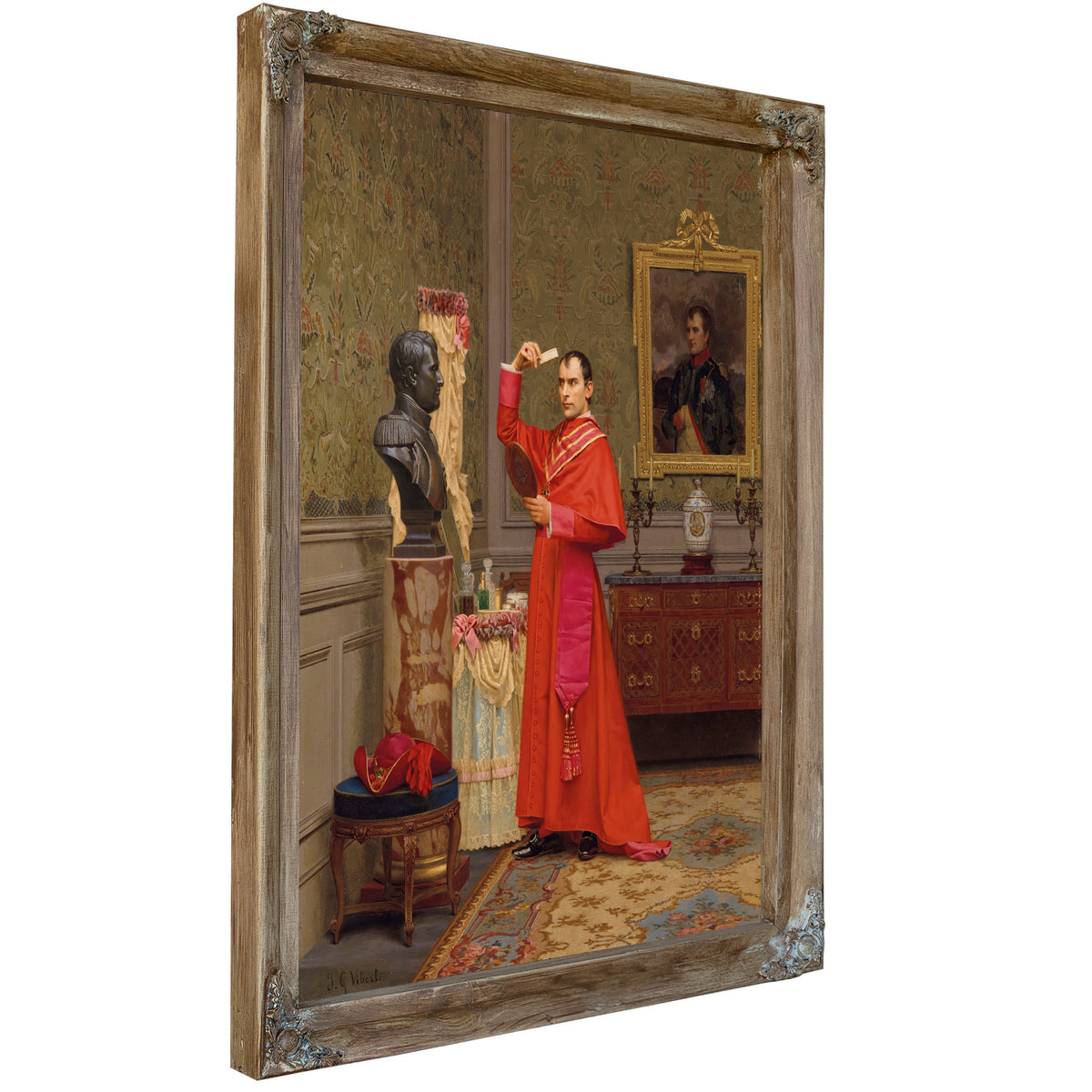 La Comparaison By Jehan Georges Vibert