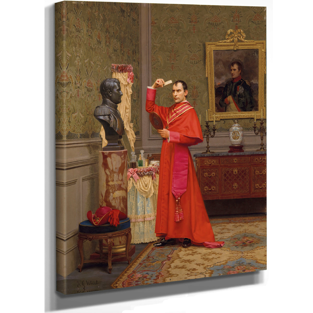 La Comparaison By Jehan Georges Vibert