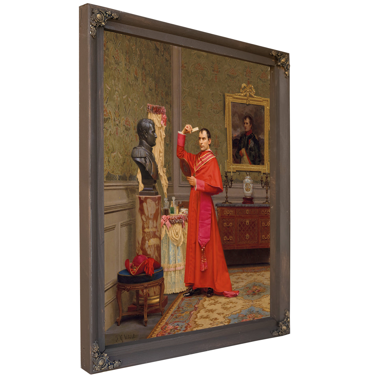 La Comparaison By Jehan Georges Vibert