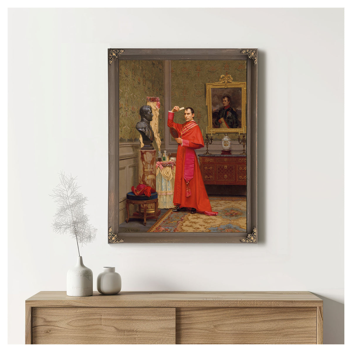 La Comparaison By Jehan Georges Vibert