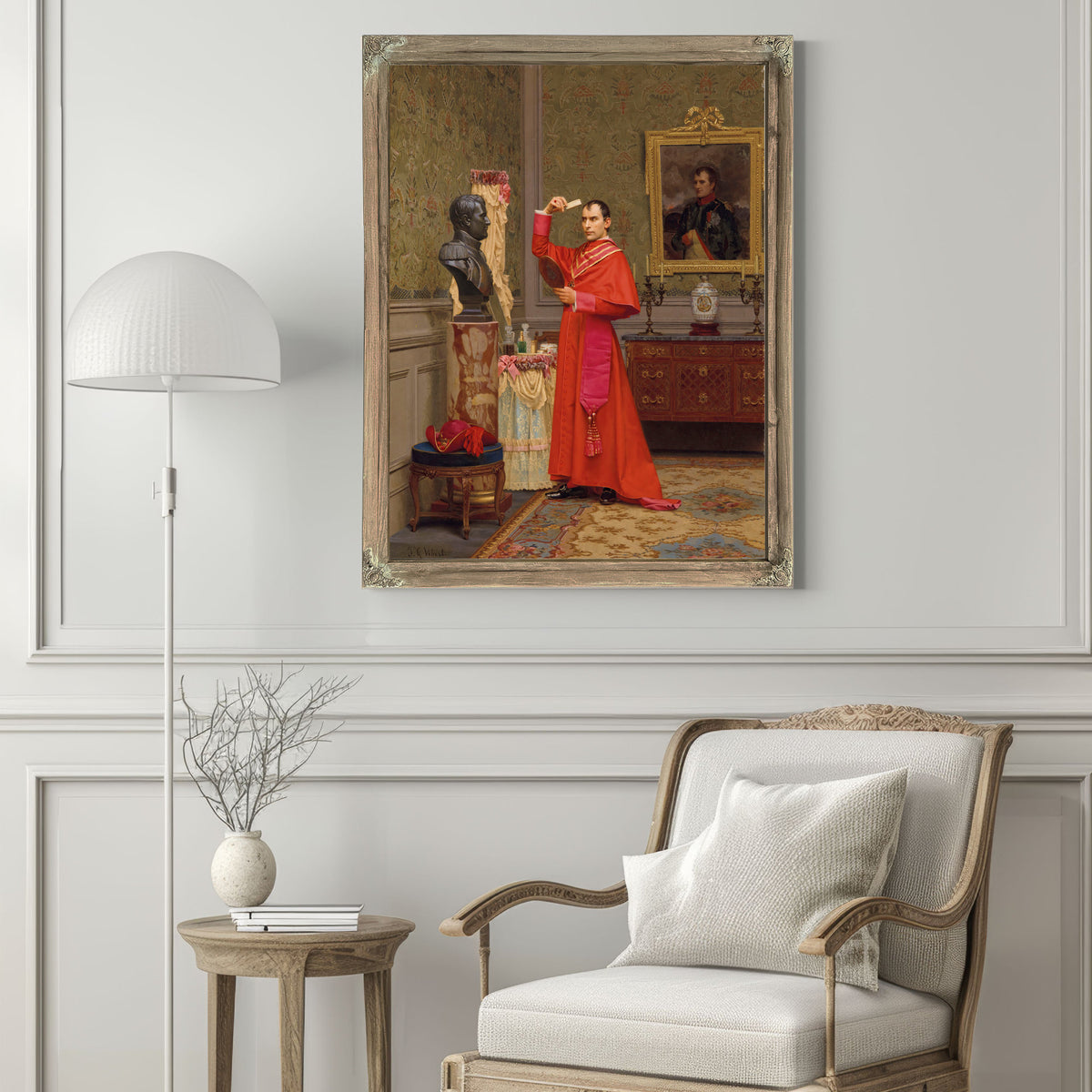 La Comparaison By Jehan Georges Vibert