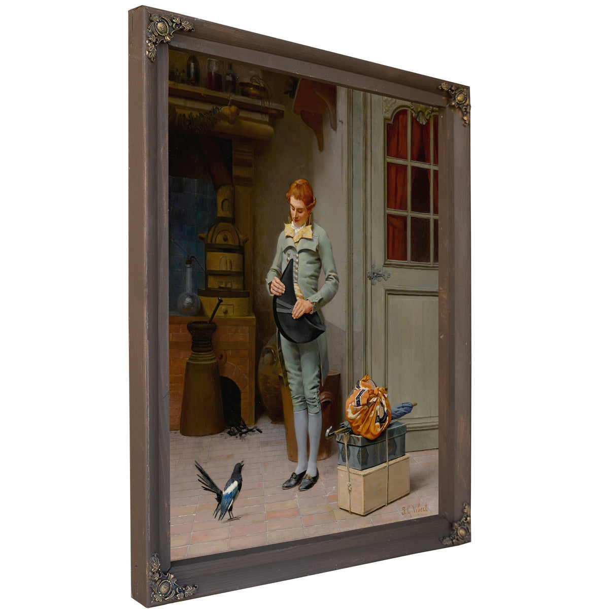 Le Nouveau Commis By Jehan Georges Vibert