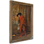 Polonius Behind Curtain By Jehan Georges Vibert