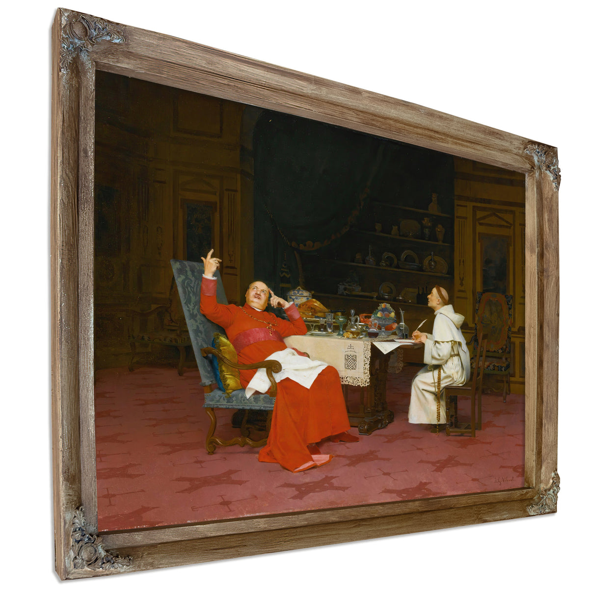 Sermon Sur Labstinence By Jehan Georges Vibert