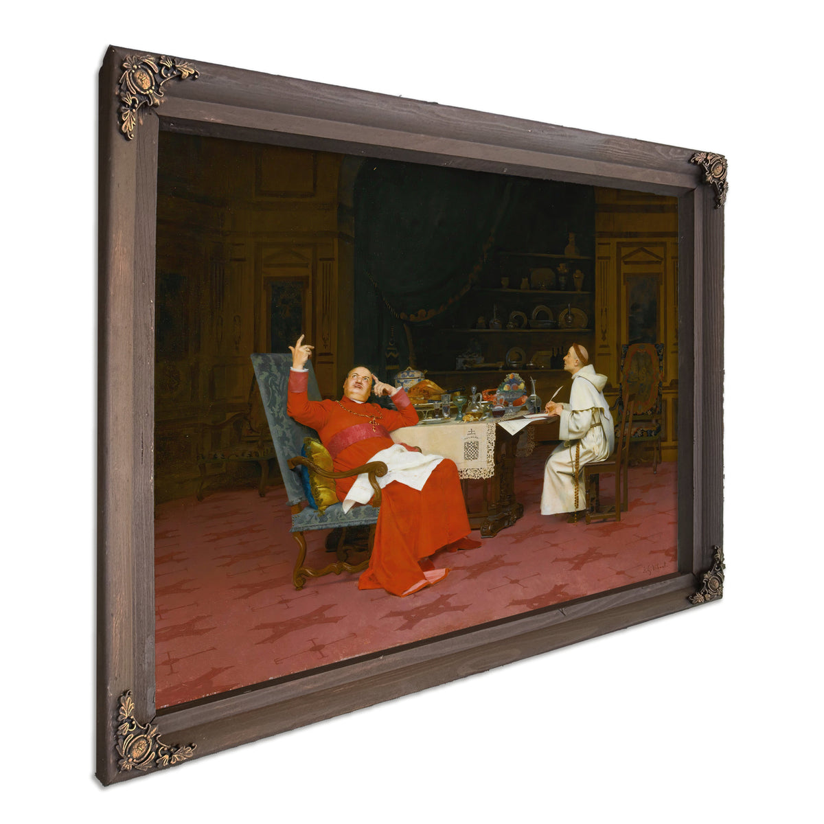 Sermon Sur Labstinence By Jehan Georges Vibert