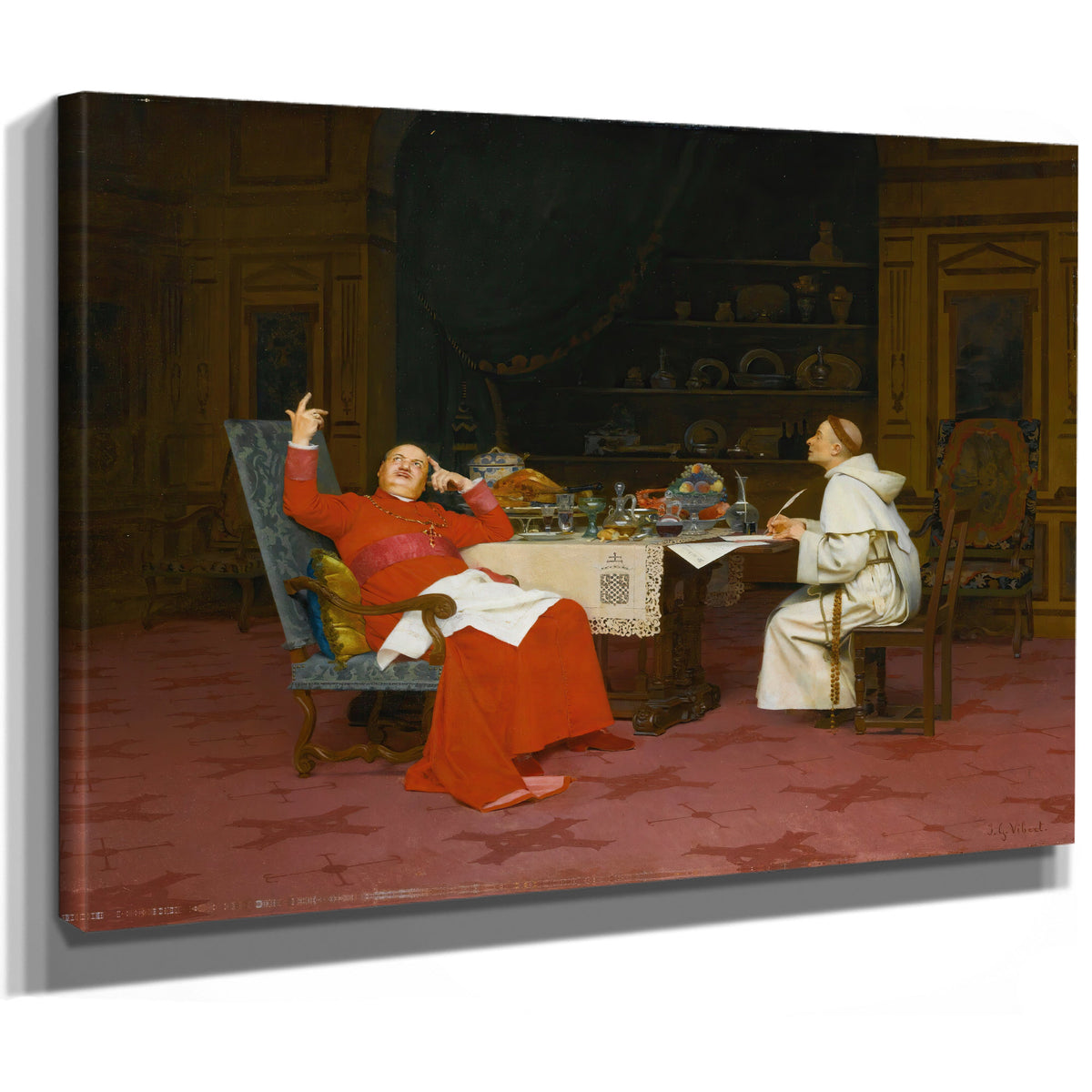 Sermon Sur Labstinence By Jehan Georges Vibert