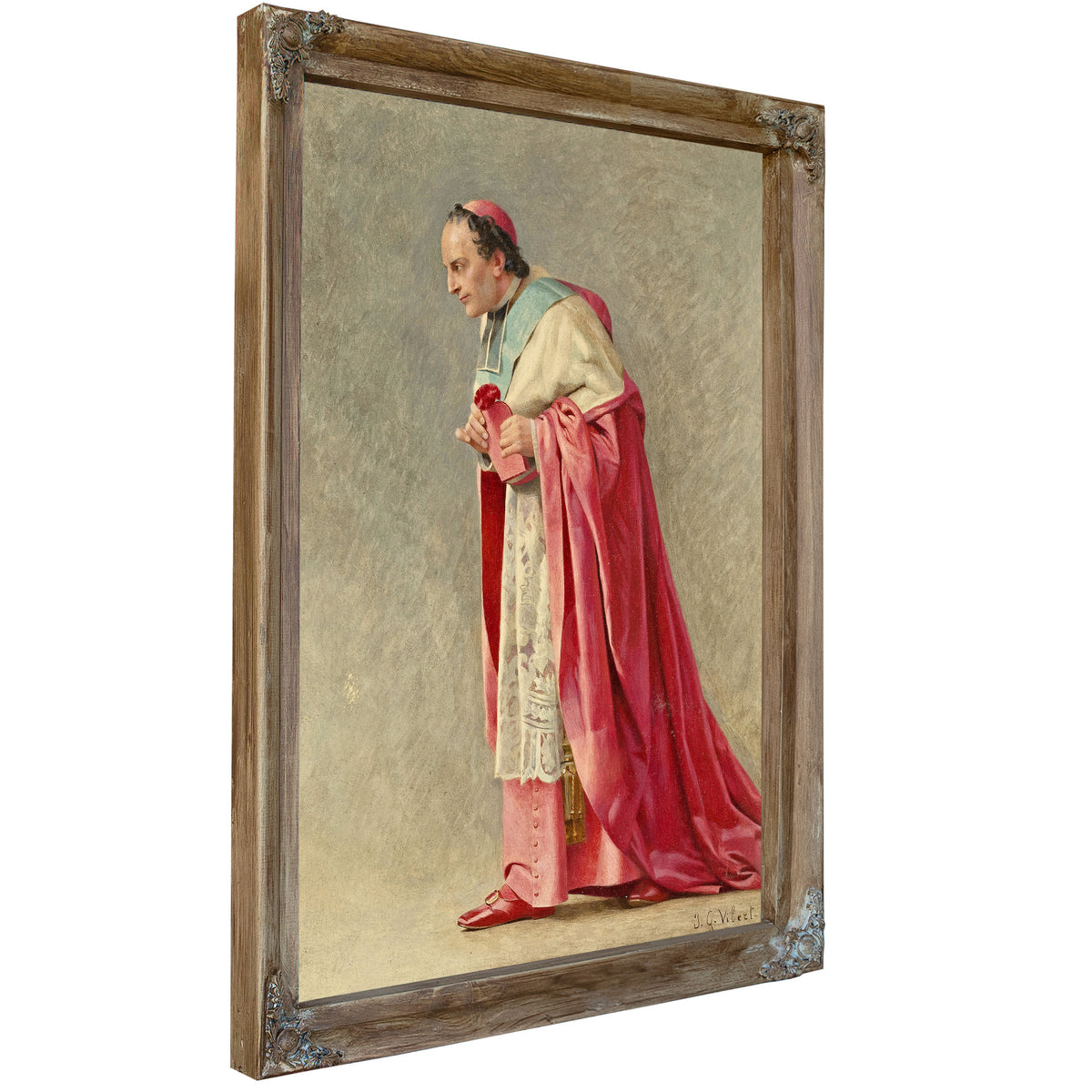 The Cardinal By Jehan Georges Vibert