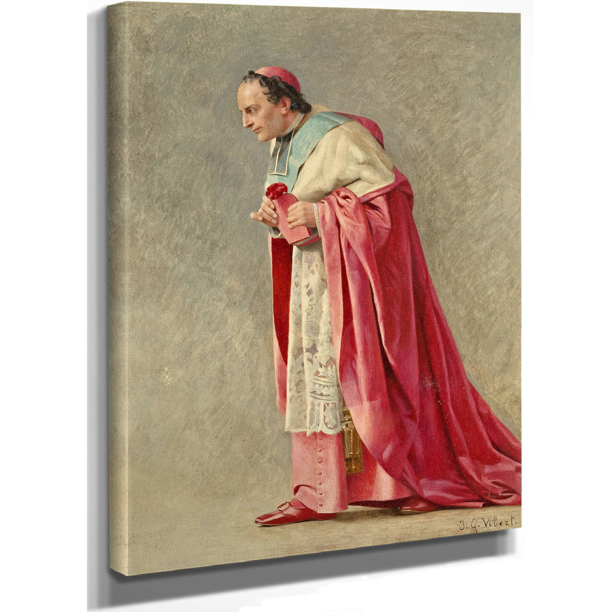 The Cardinal By Jehan Georges Vibert