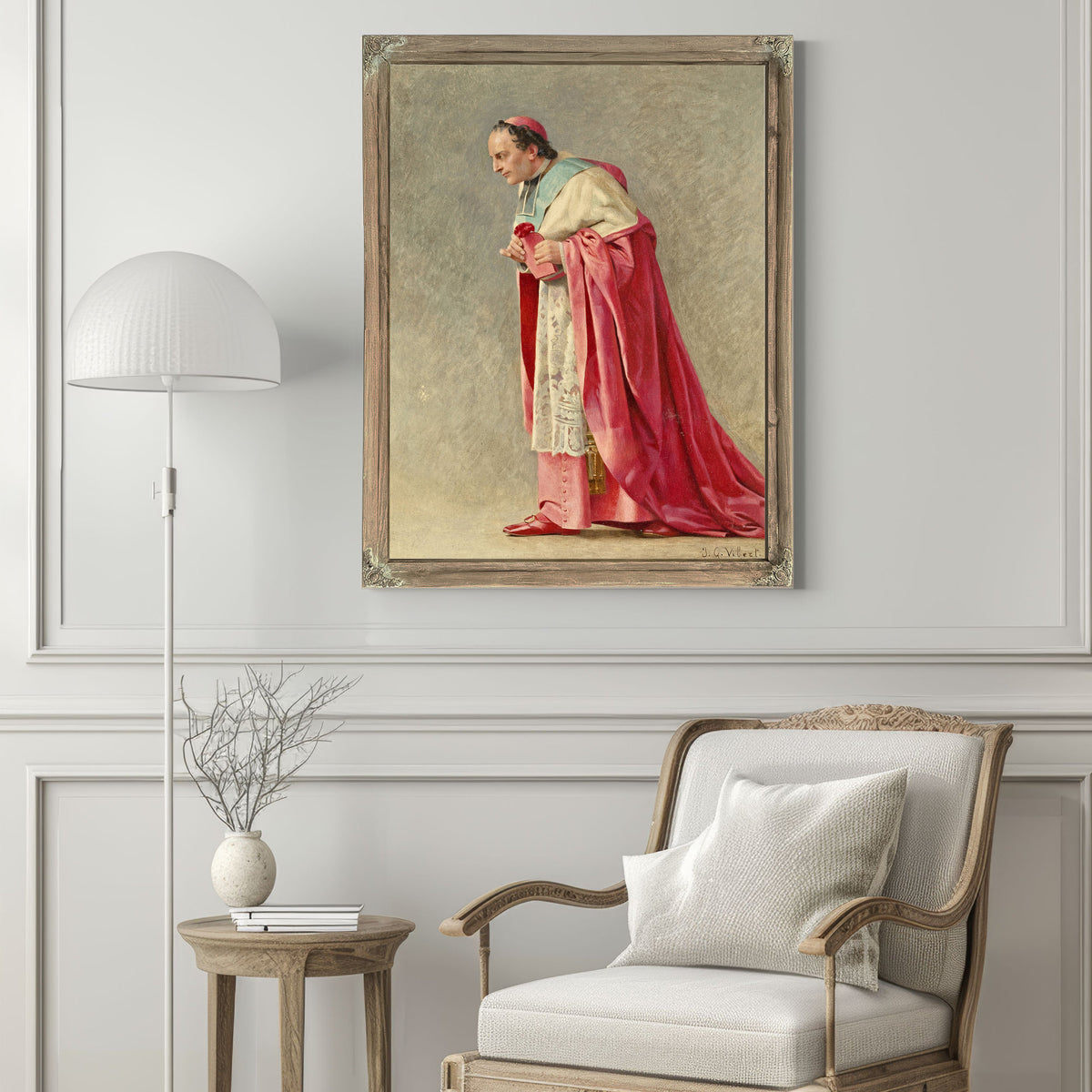 The Cardinal By Jehan Georges Vibert