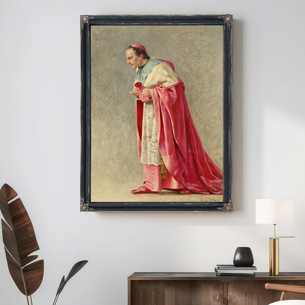 The Cardinal By Jehan Georges Vibert