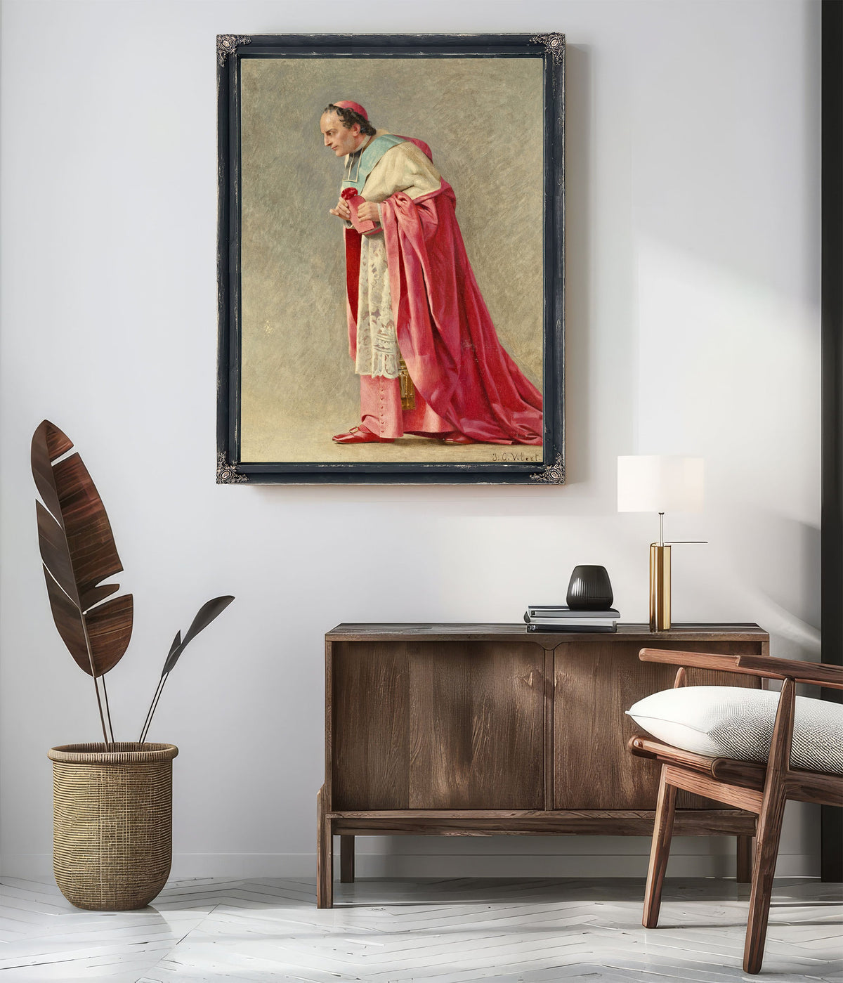 The Cardinal By Jehan Georges Vibert