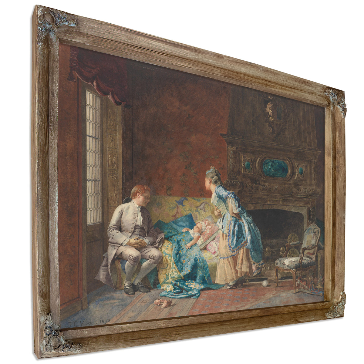 The First Babe By Jehan Georges Vibert
