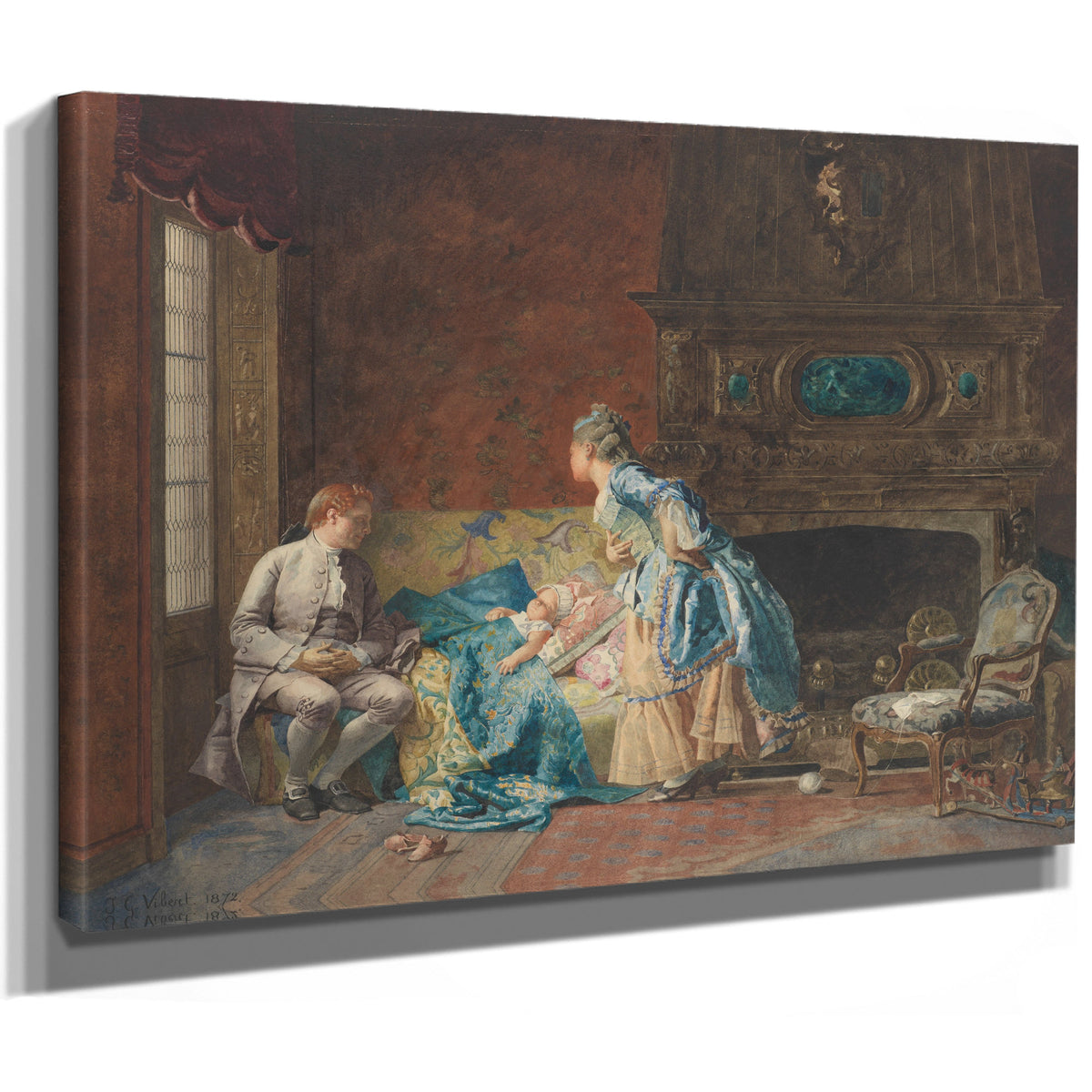 The First Babe By Jehan Georges Vibert
