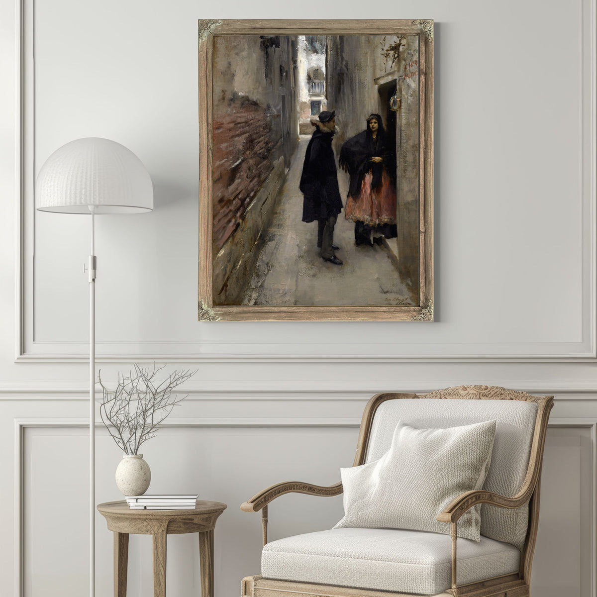 A Street Venice C 188082 By John Singer Sargent