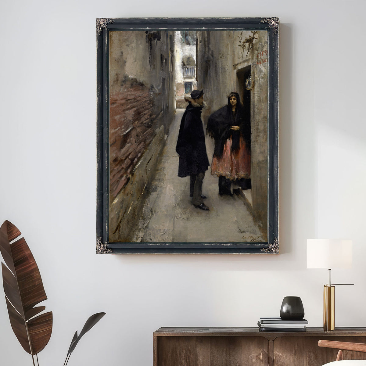 A Street Venice C 188082 By John Singer Sargent