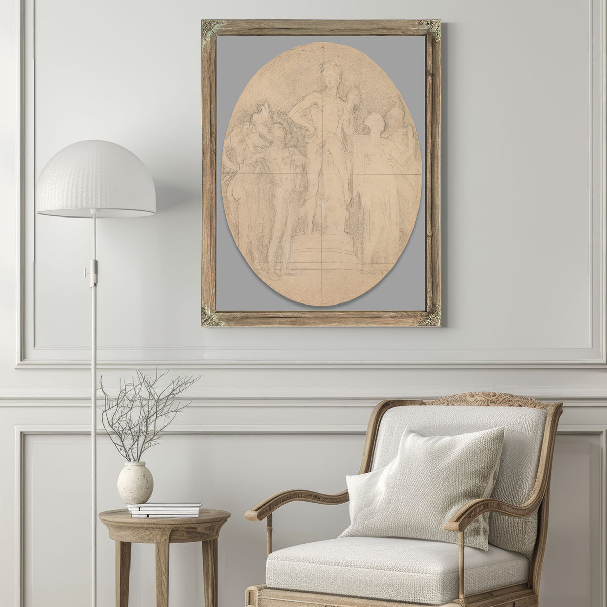 Allegorical Study By John Singer Sargent