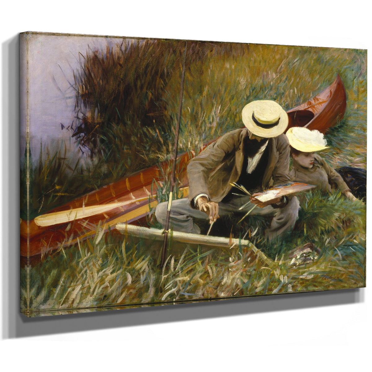 An Out Doors Study 1889 By John Singer Sargent