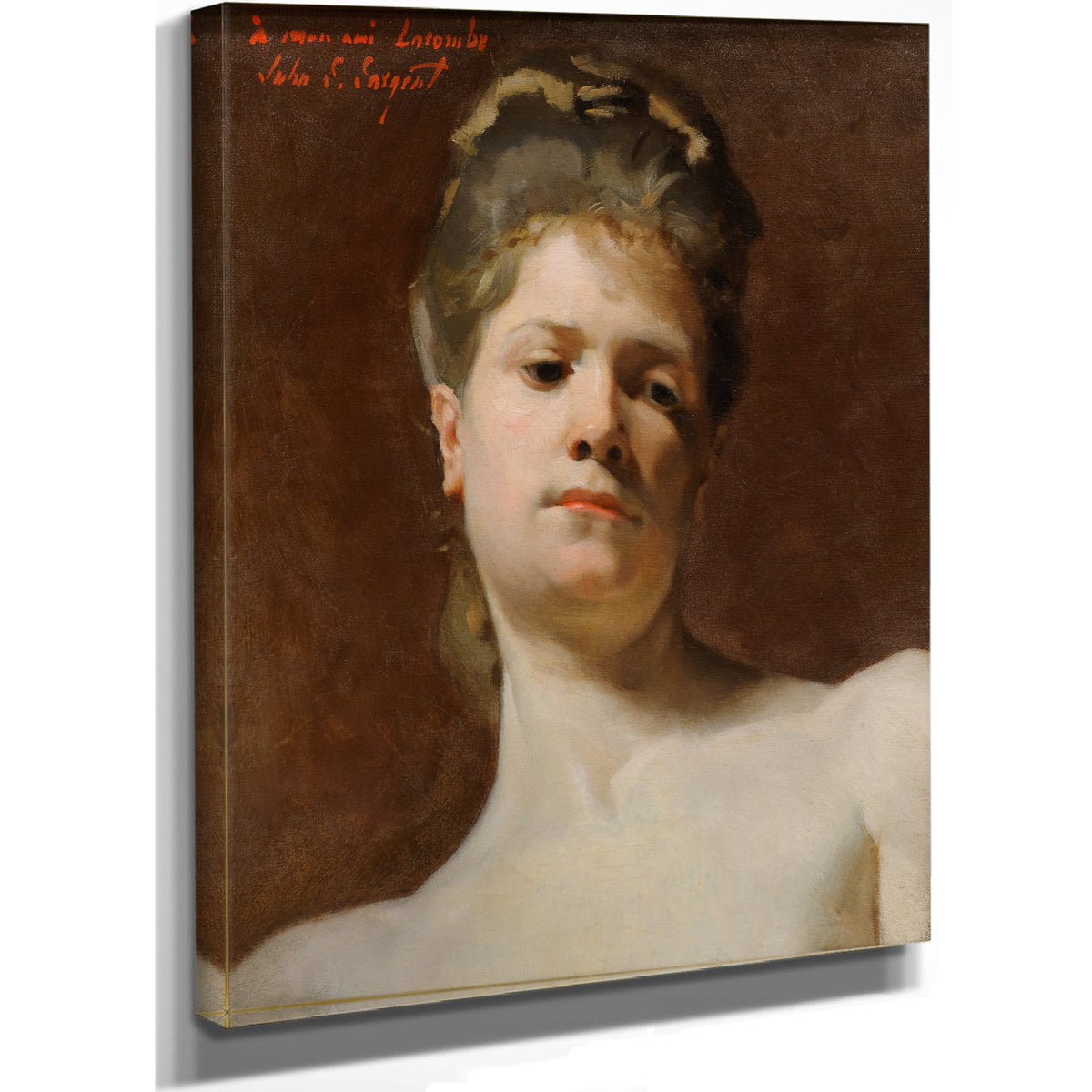 Blonde Model C 1877 By John Singer Sargent