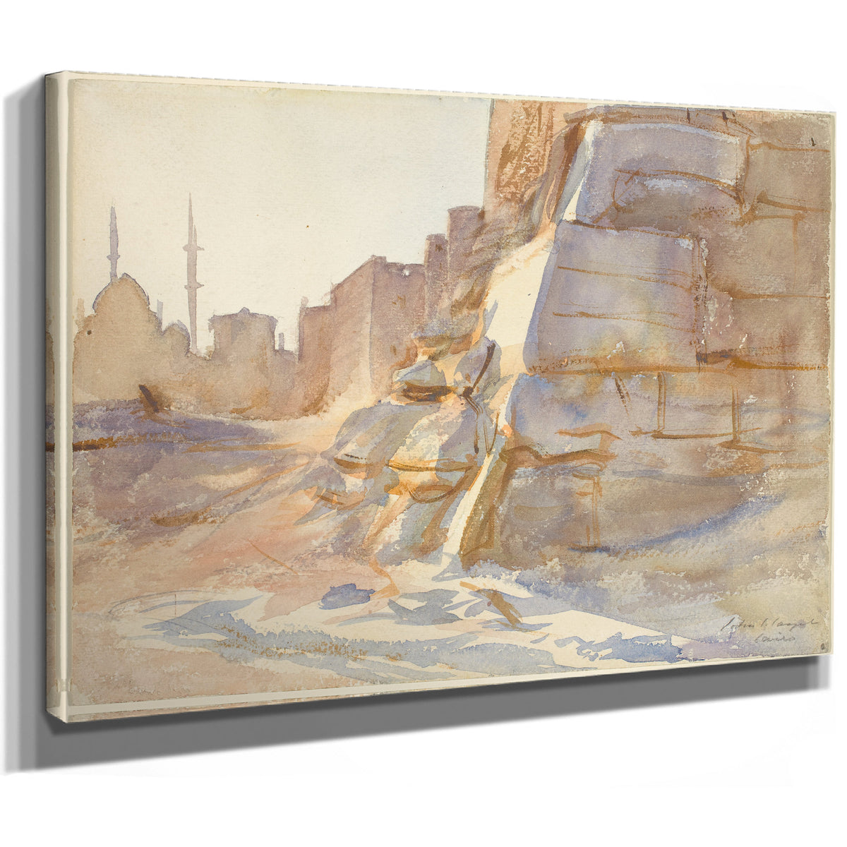 Cairo C 1891 By John Singer Sargent