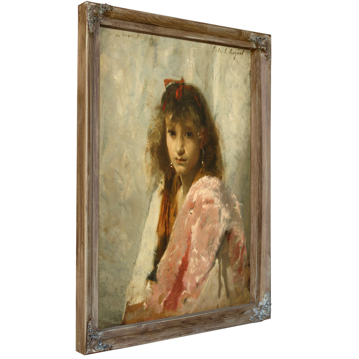 Carmela Bertagna Circa 1880 By John Singer Sargent
