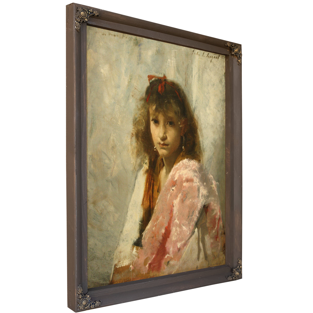 Carmela Bertagna Circa 1880 By John Singer Sargent