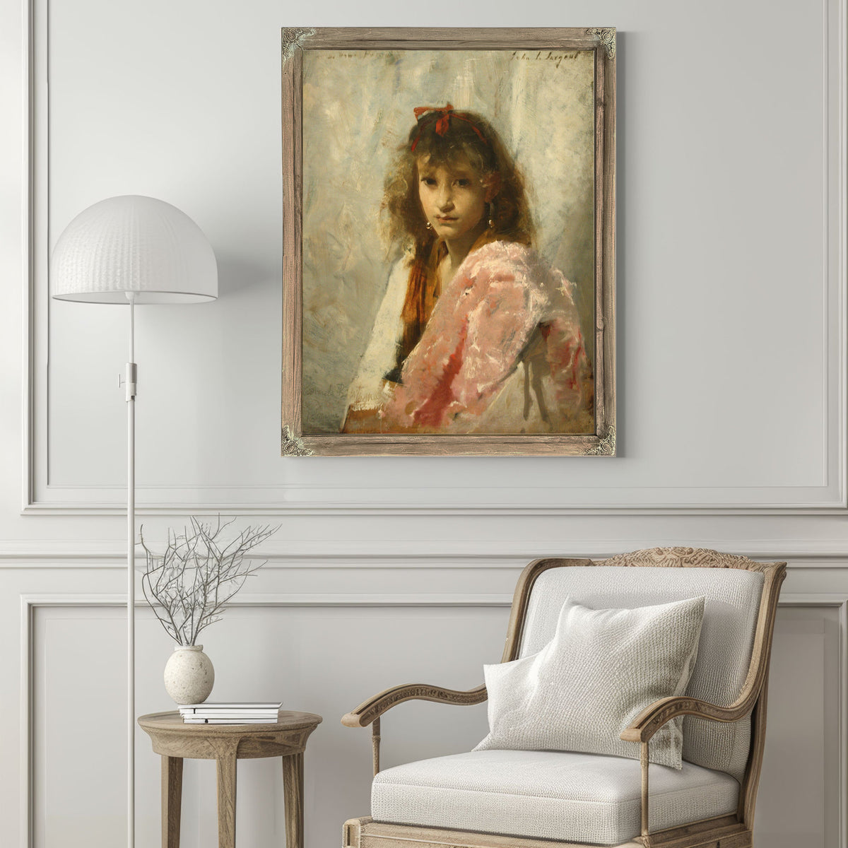 Carmela Bertagna Circa 1880 By John Singer Sargent