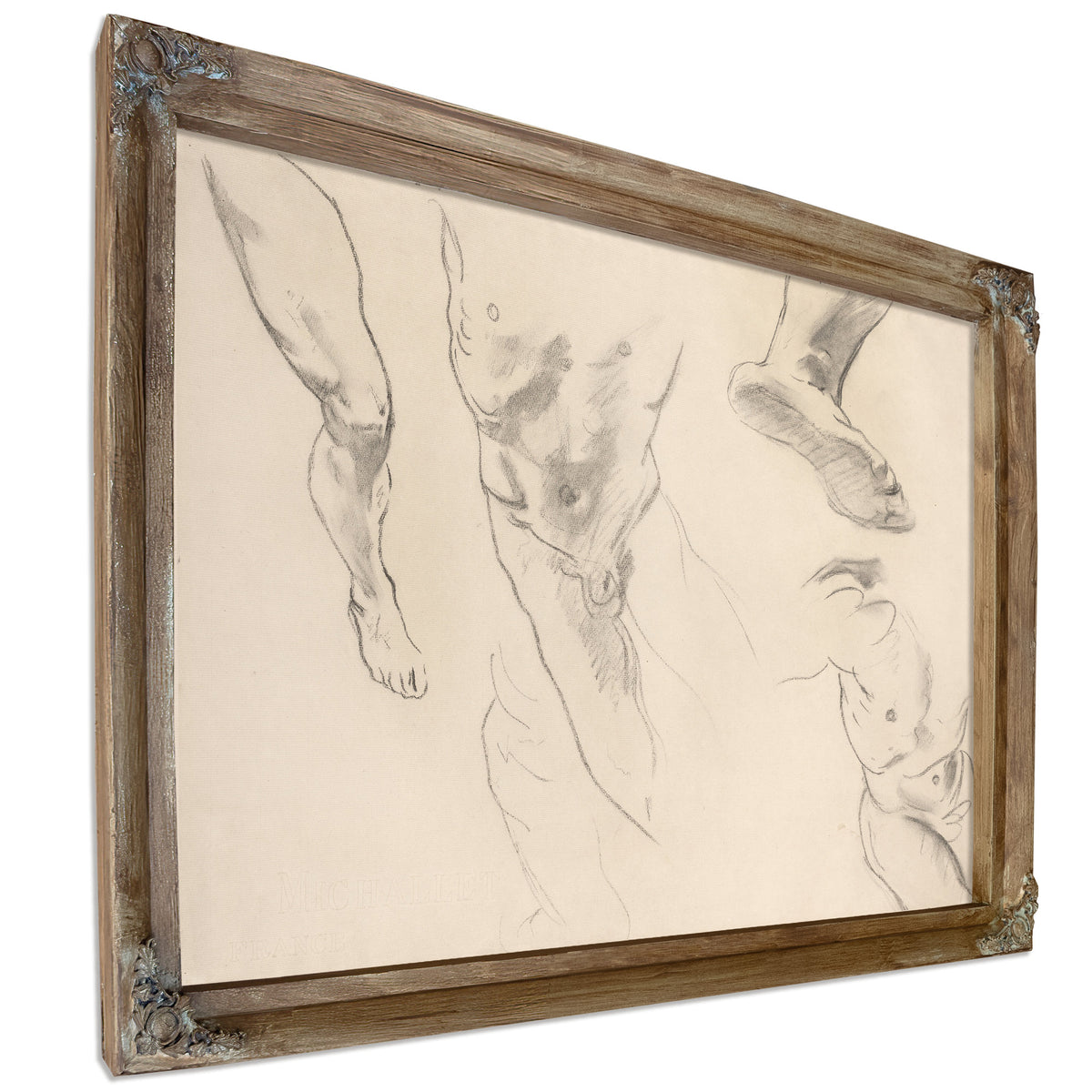 Figure Studies a Nude Youth By John Singer Sargent