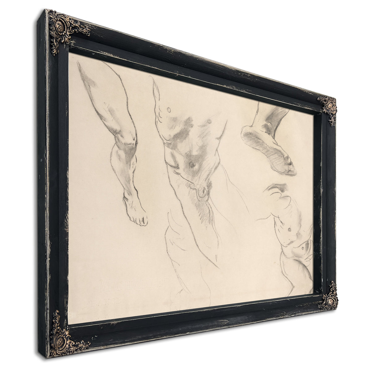 Figure Studies a Nude Youth By John Singer Sargent