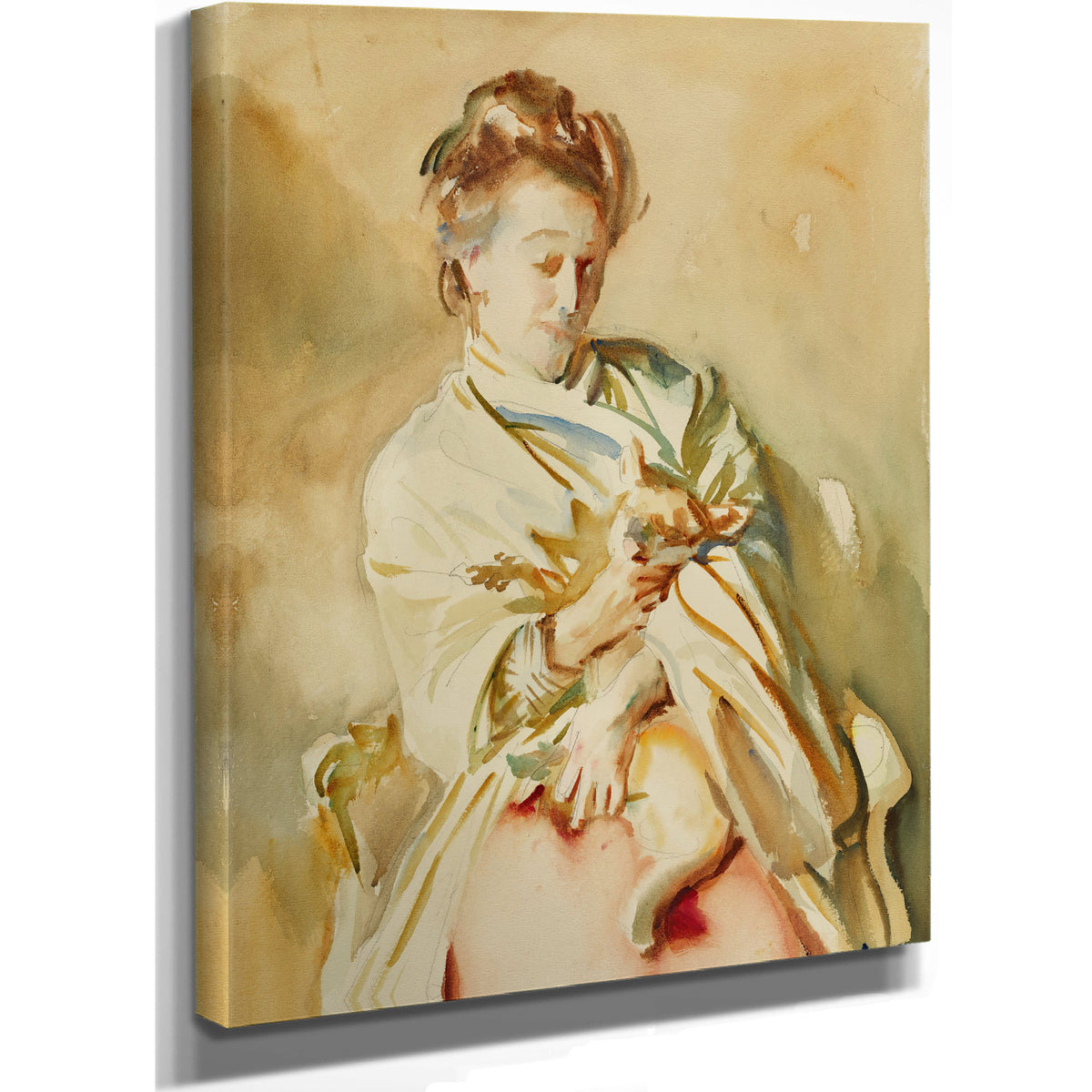 Flora Priestley Circa 1907 By John Singer Sargent