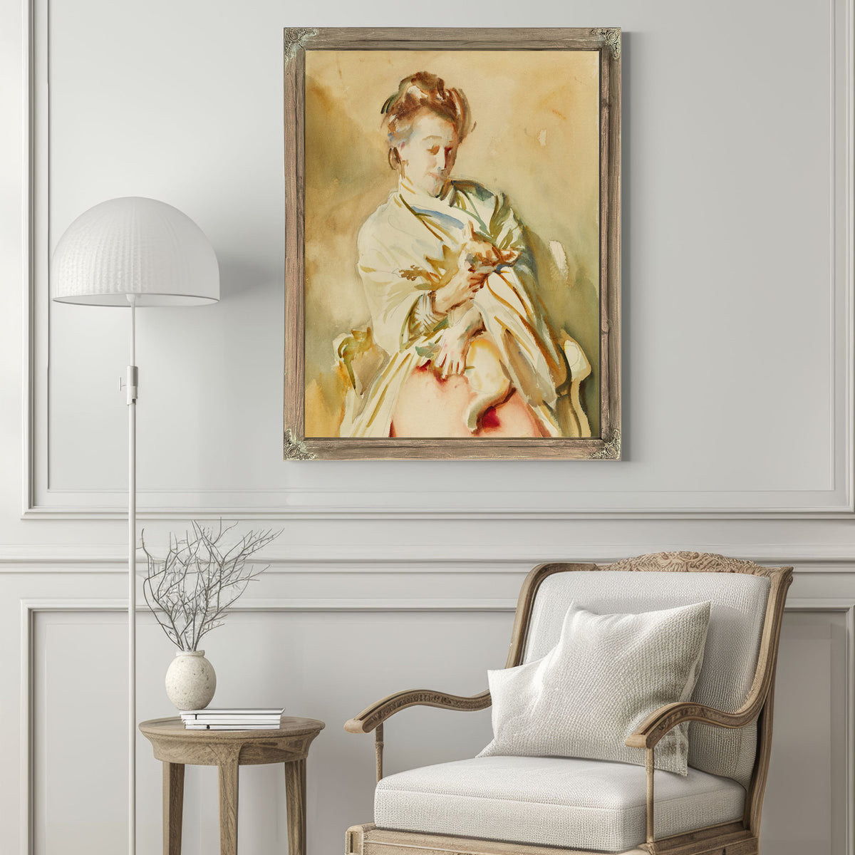 Flora Priestley Circa 1907 By John Singer Sargent
