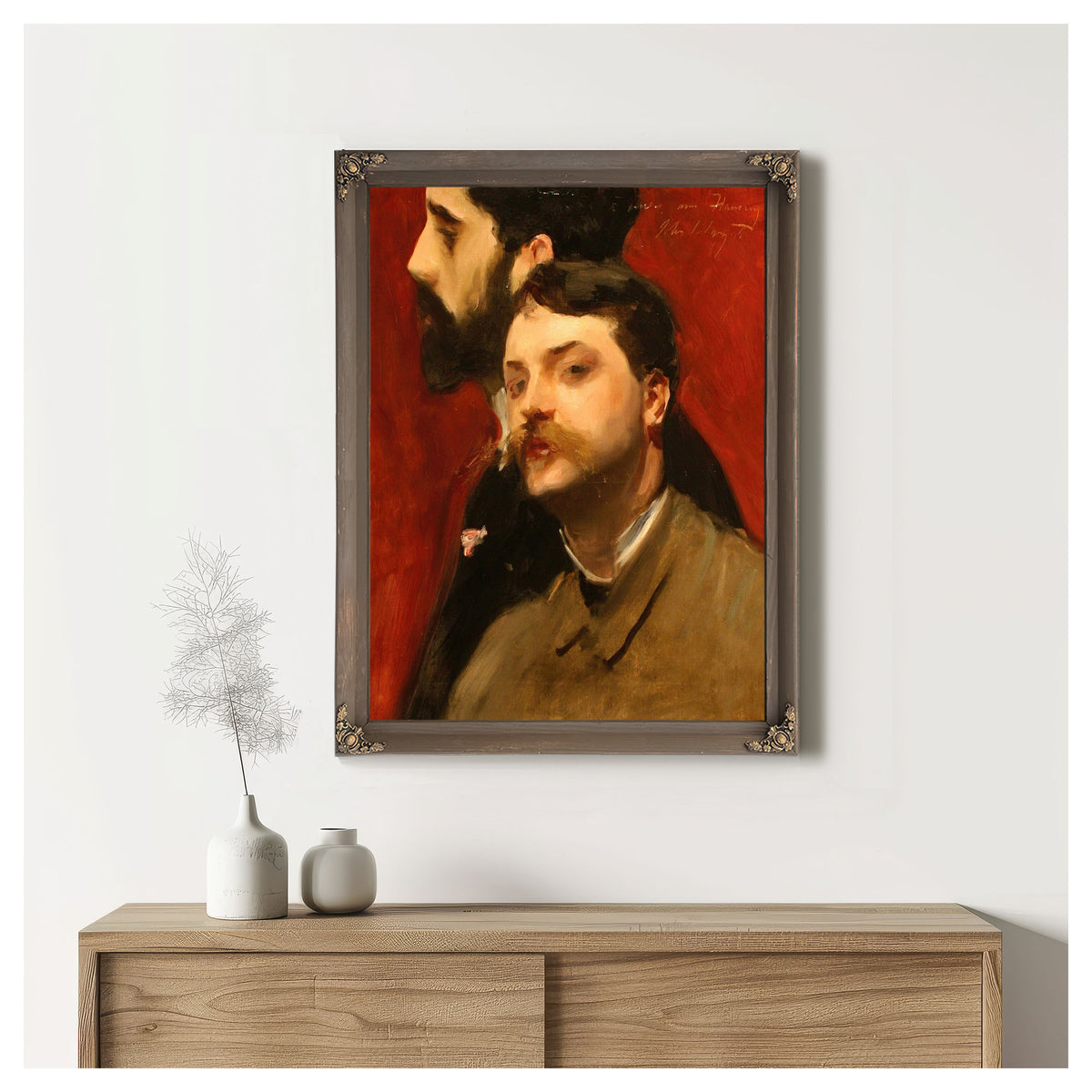 Francois Flameng Paul Helleu 1880 By John Singer Sargent