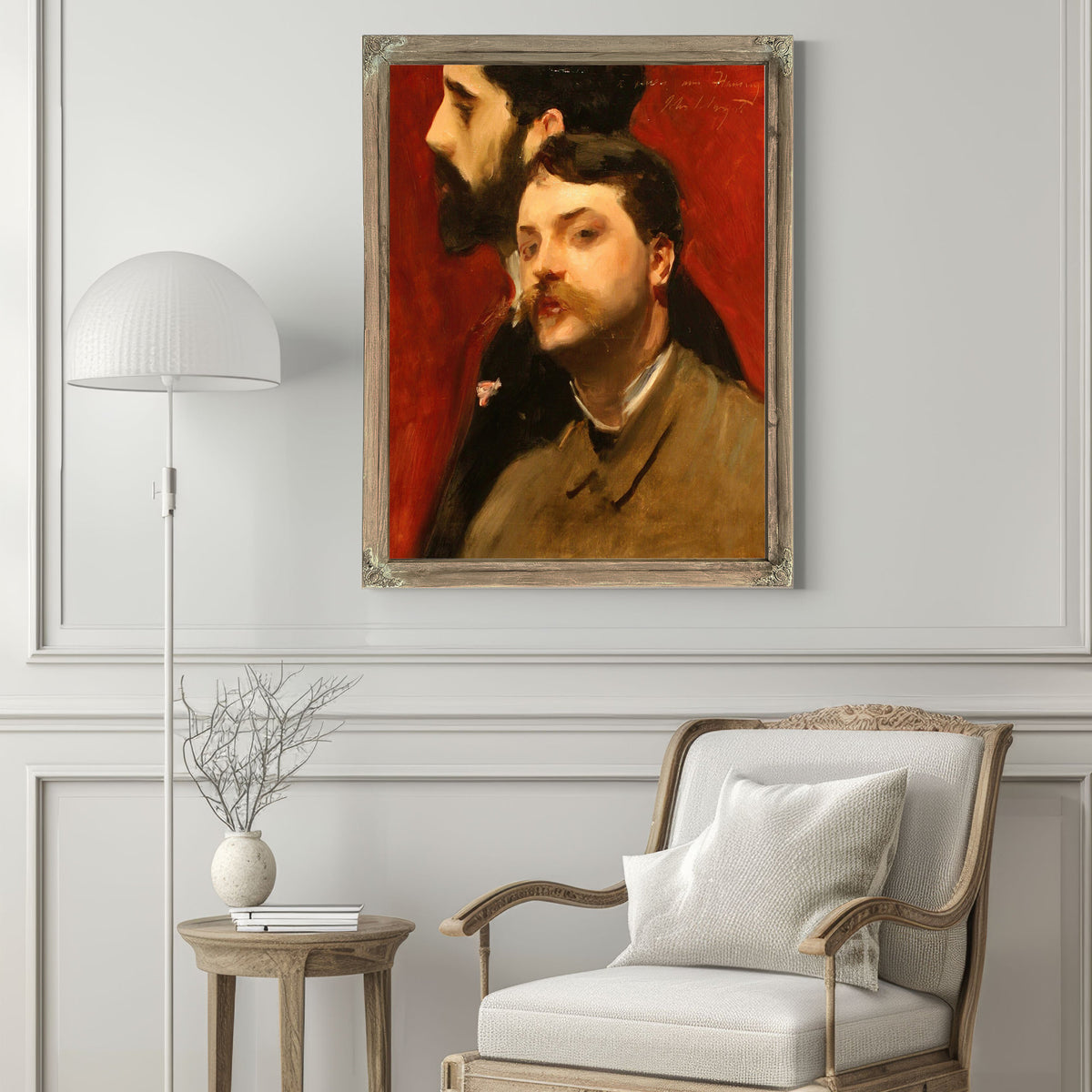 Francois Flameng Paul Helleu 1880 By John Singer Sargent