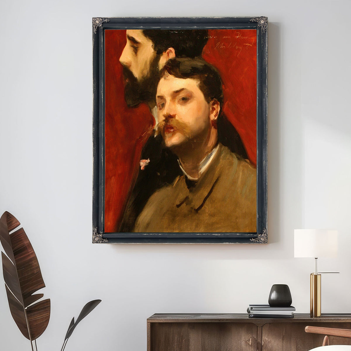 Francois Flameng Paul Helleu 1880 By John Singer Sargent