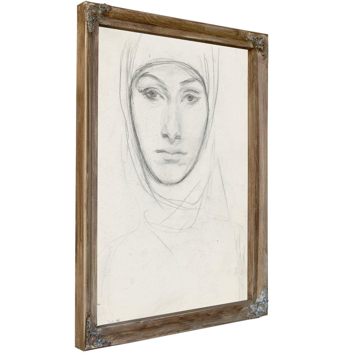 Head a Woman By John Singer Sargent