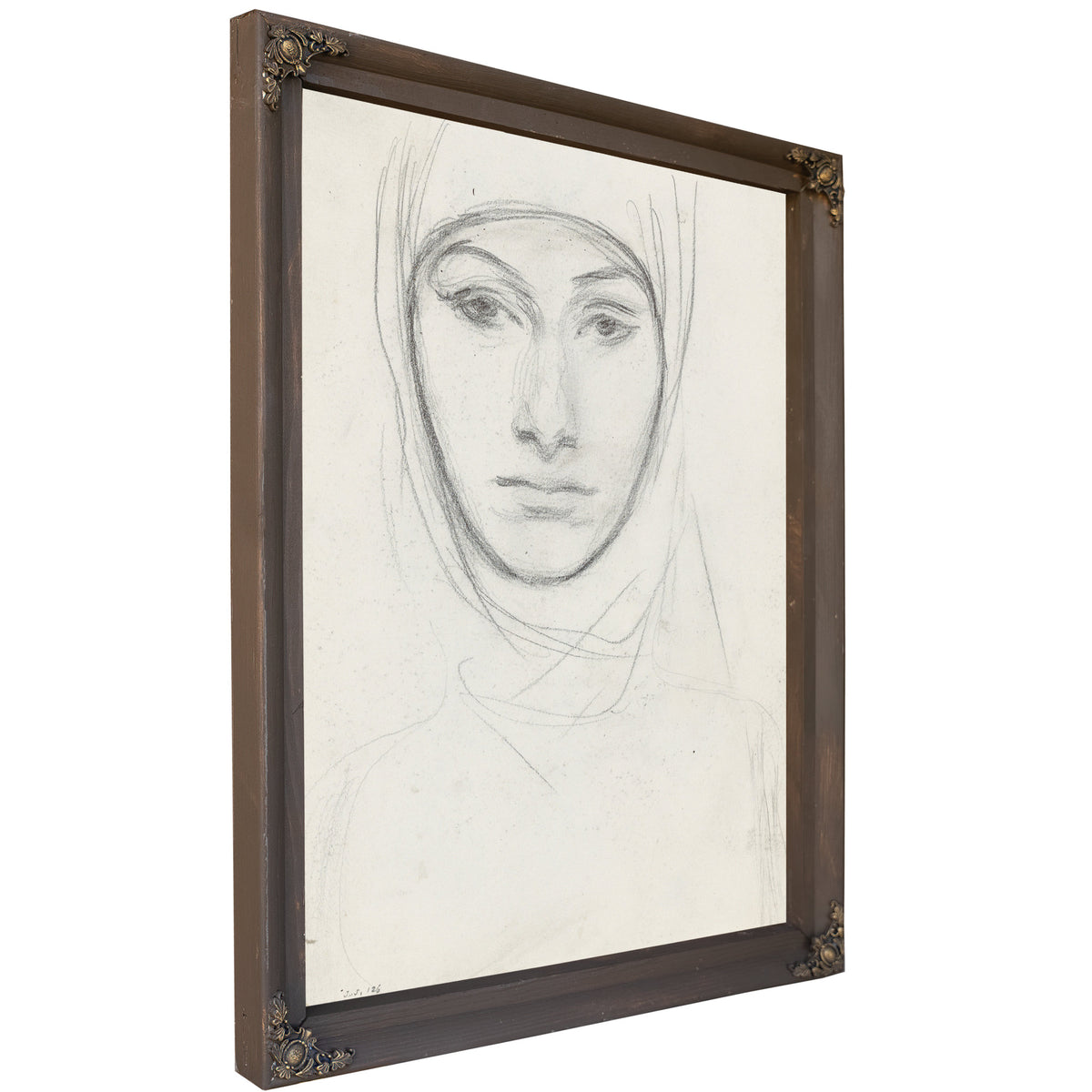 Head a Woman By John Singer Sargent