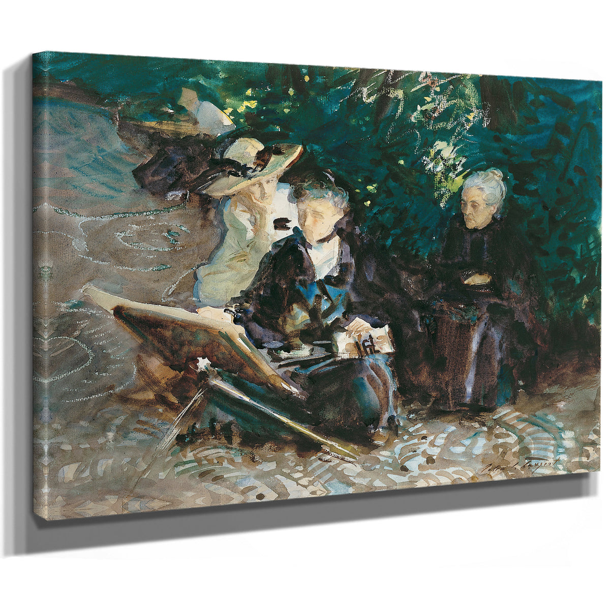 In Generalife 1912 By John Singer Sargent