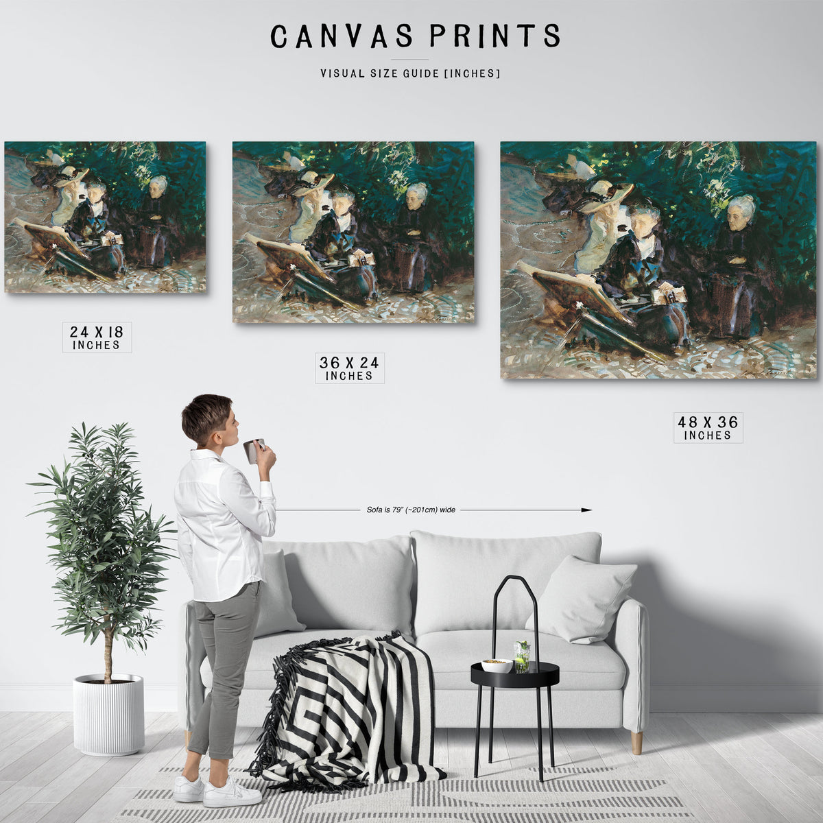 In Generalife 1912 By John Singer Sargent
