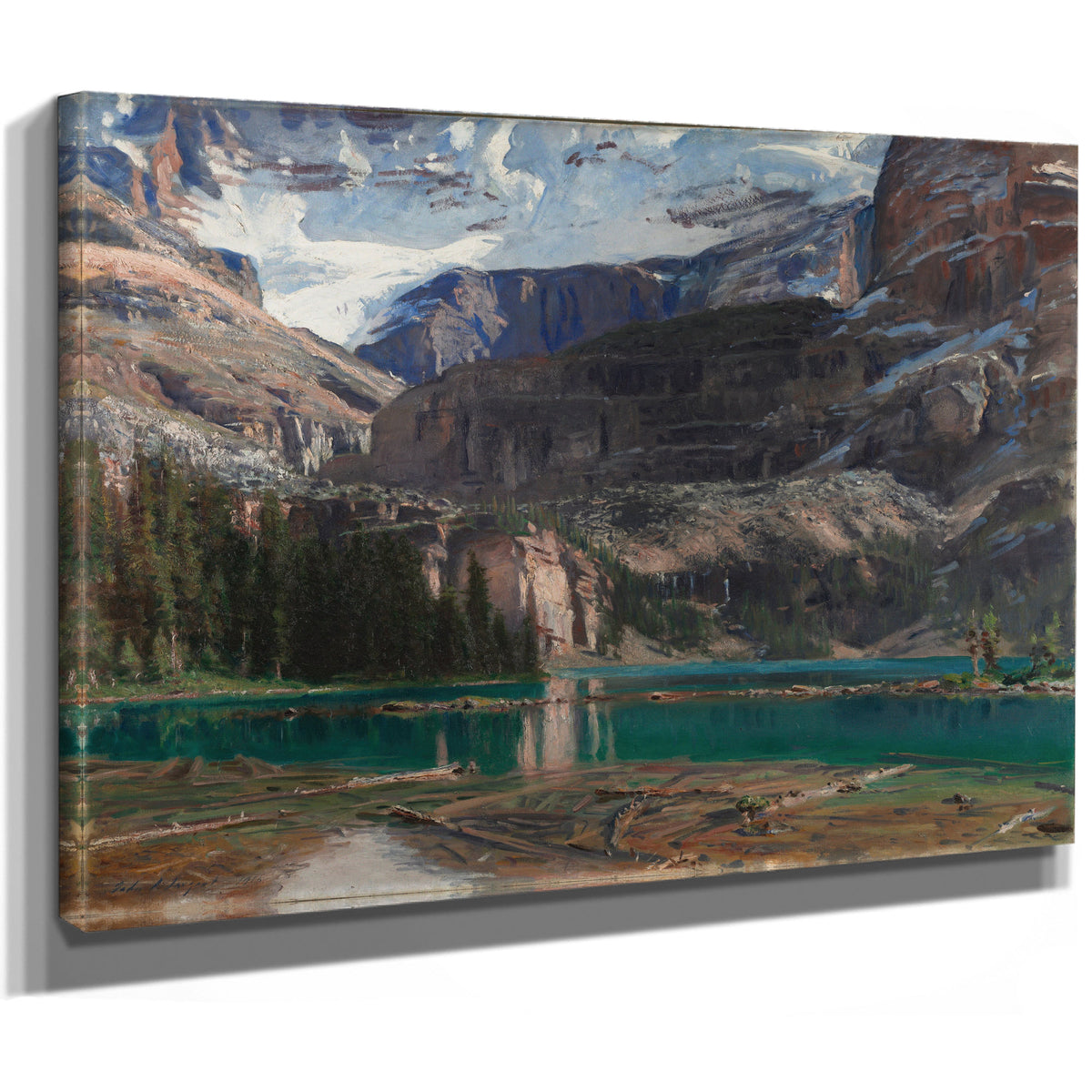 Lake Ohara 1916 By John Singer Sargent