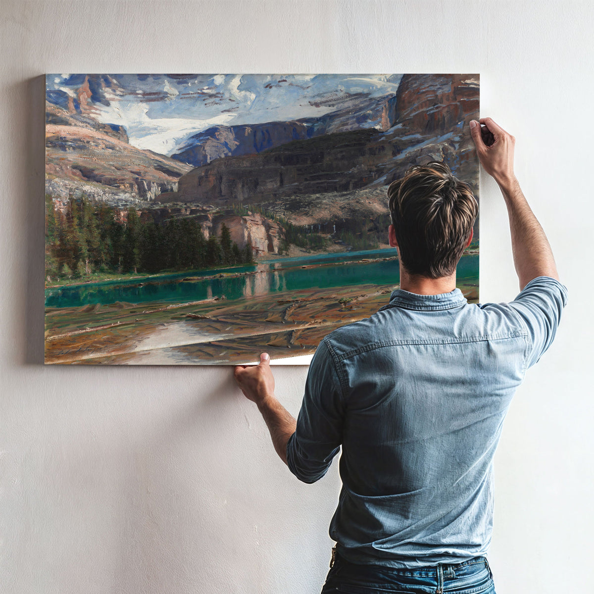 Lake Ohara 1916 By John Singer Sargent
