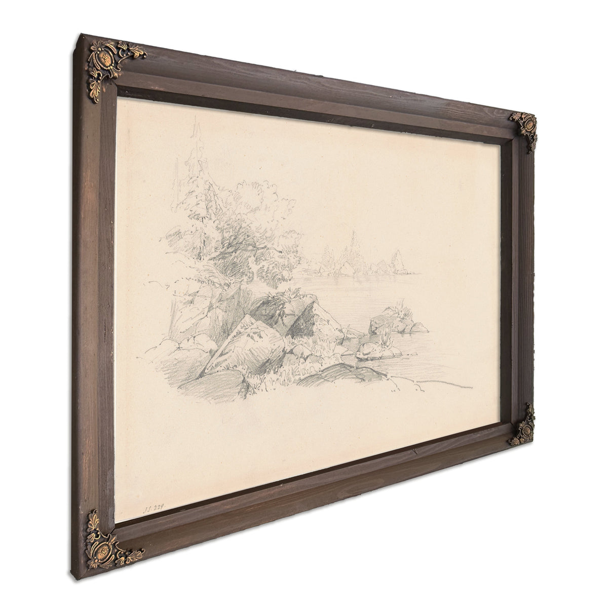 Lake Shore 1868 1869 By John Singer Sargent