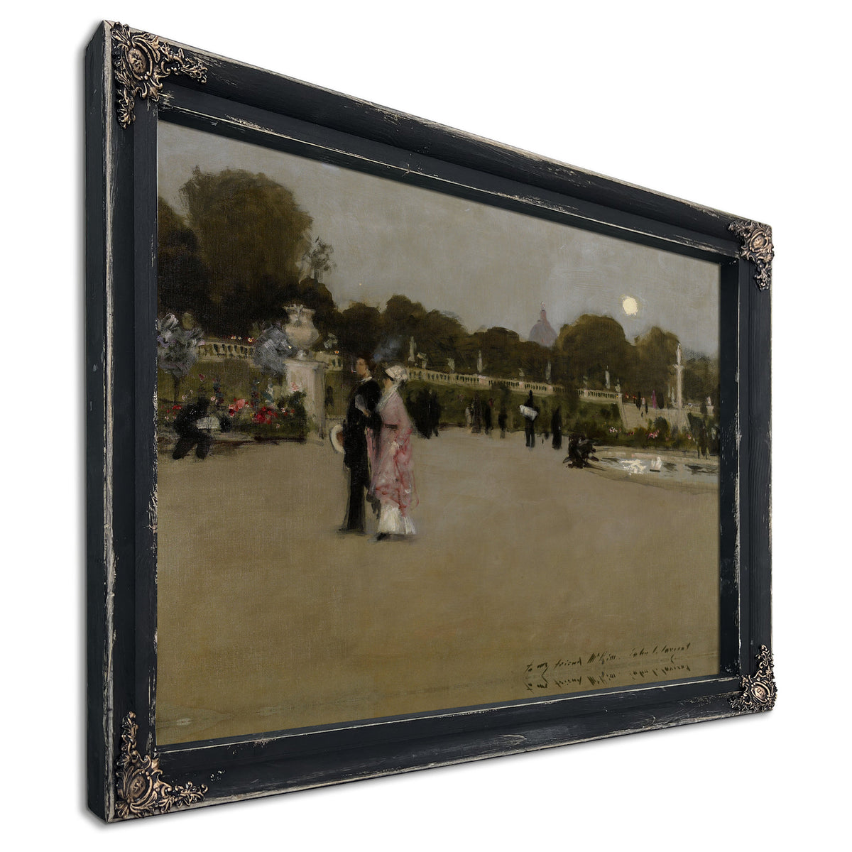 Luxembourg Gardens Twilight 1879 By John Singer Sargent