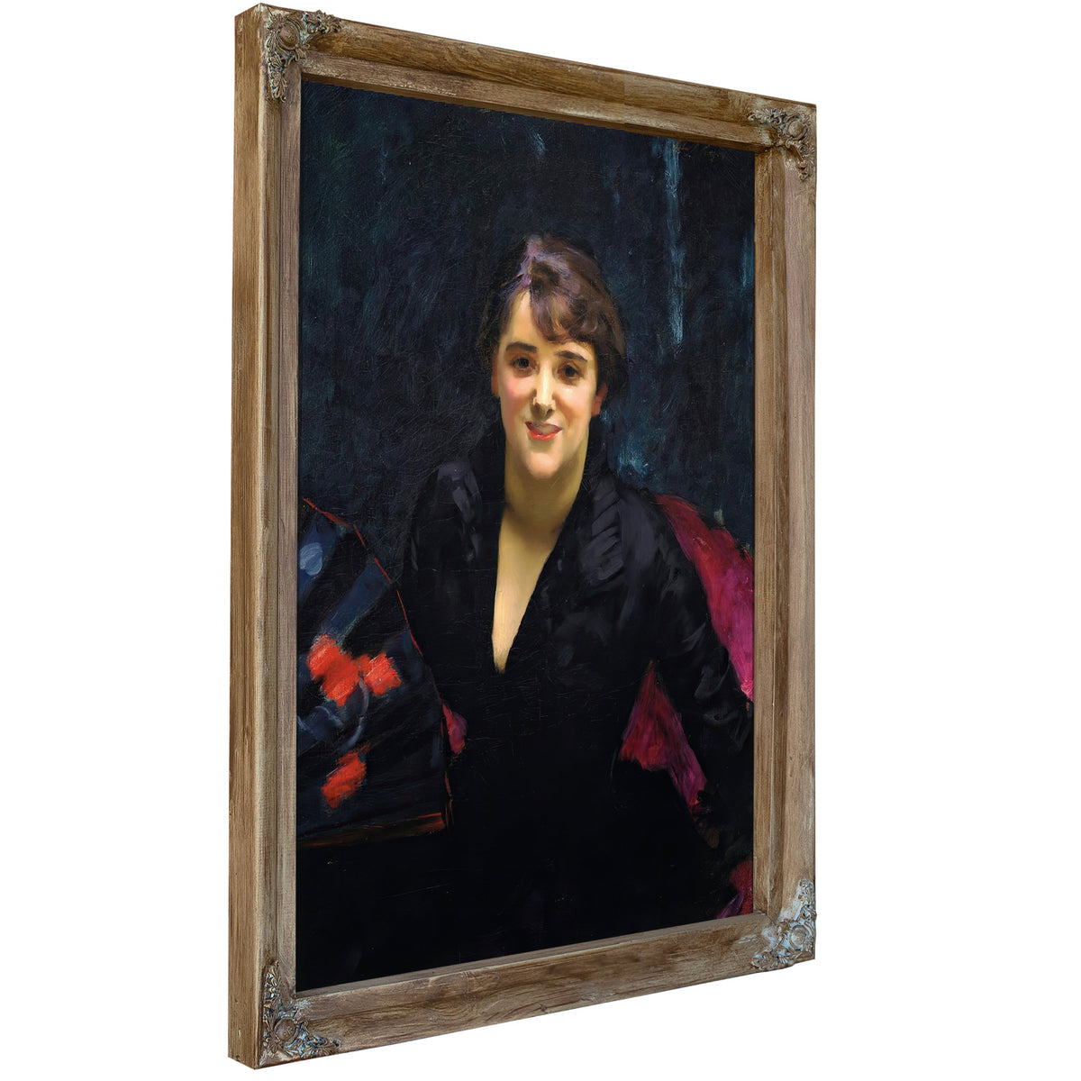 Madame Errazuriz Or Lady Black C 1882 By John Singer Sargent