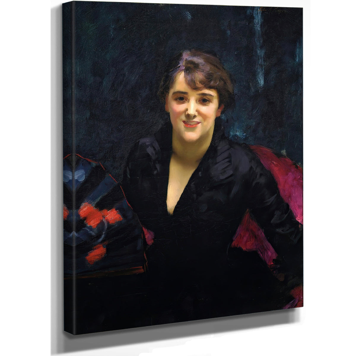 Madame Errazuriz Or Lady Black C 1882 By John Singer Sargent