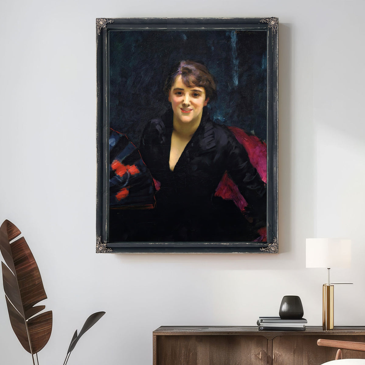 Madame Errazuriz Or Lady Black C 1882 By John Singer Sargent